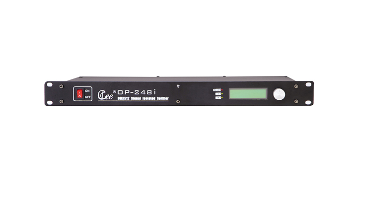 OP-248i  19 Inch Rack Type DMX512 Signal Splitter